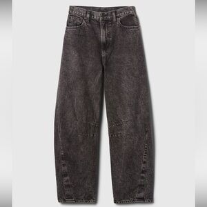 NWT Gap High Rise Horseshoe Jean - Black